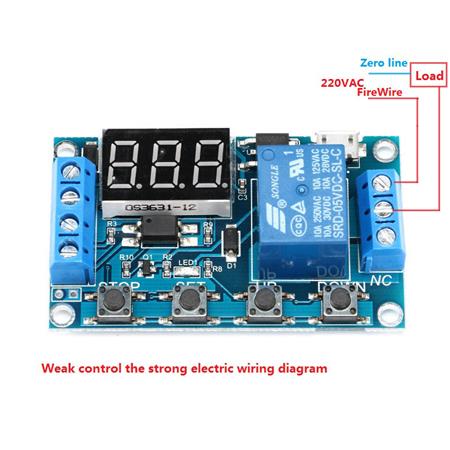Timer Temporizador Relay Rele Retardo Arduino 10a
